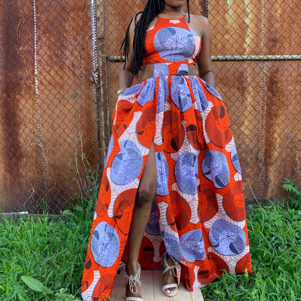 SPRING Fling Cutout Maxi Dress